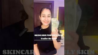 An Entire skincare😶‍🌫️ routine under Rs 1000Oily skin Affordable skincareDr Madhuri Anantwar [upl. by Florie]