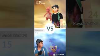 Pokémon go charmeleon vs stantler battle charmeleonvsstantler charmeleon pokemongo ytshort [upl. by Whang]