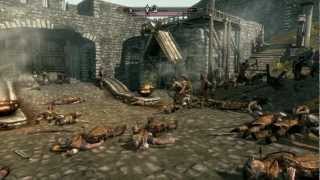 Whiterun Guards versus Bandit Mauraders  Skyrim Wars Ep3 [upl. by Murry]