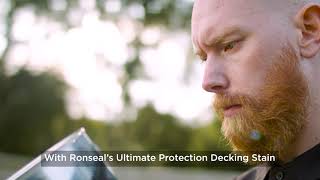 How To ReStain Decking  DIY Tips from Ronseal [upl. by Malha579]