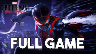 Marvels SpiderMan Miles Morales Full Game Gameplay Walkthrough No Commentary [upl. by Anuahc]