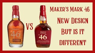 Makers Mark 46 New Design But Is It Different [upl. by Alyhs]