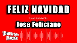 Jose Feliciano  Feliz Navidad Karaoke Version [upl. by Eugirne621]