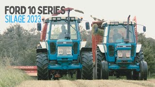 Ford 78107610 10 Series at Silage  Glarryford Silage Day 2023 [upl. by Nebra]