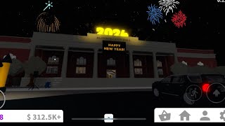 Roblox  Welcome To Bloxburg  New Years Countdown 2024 [upl. by Ylyl205]