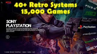 15000 Retro Games On A Raspberry Pi 4 Retro Gaming Heaven [upl. by Velleman980]