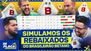 CORINTHIANS FLUMINENSE OU GRÊMIO QUAL GIGANTE FOI REBAIXADO NO BRASILEIRÃO BETANO NO SIMULADOR [upl. by Curtice282]