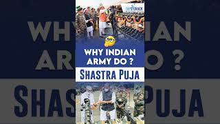 Why the Indian Army Performs Shastra Puja shastrapuja worship indianarmy tap2crack army indian [upl. by Junius]