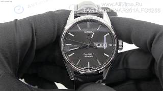 Обзор Мужские наручные часы TAG Heuer WAR201AFC6266 [upl. by Fachan]