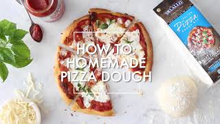 How To Homemade Pizza Dough [upl. by Kamerman246]