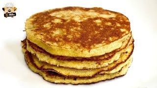 3 INGREDIENT HOMEMADE BANANA PANCAKES RECIPE [upl. by Khudari649]