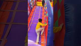 Mayra In Trampoline 😂 viral youtubeshorts shortsvideo jumping trampoline mayra kidsvideo [upl. by Felike9]