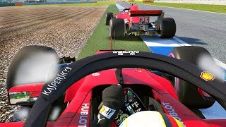 FERRARI SCRAP GETS A LITTLE FROSTY F1 2019 Mod CAREER MODE Part 11 Germany [upl. by Rehpotisrhc]