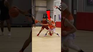 ELBOWED IN THE FACE trashtalkers marthreenez hoopers basketballchallenge 3pointshooter [upl. by Enecnarf]