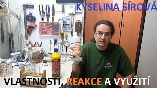 H2SO4  kyselina sírová  její vlastnosti reakce a využití [upl. by Atnaloj]