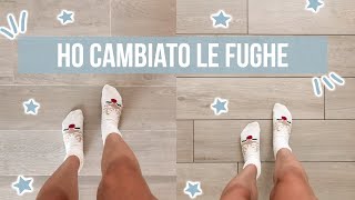 Ho cambiato colore alle fughe pavimentonuovo [upl. by Legir]