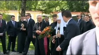 Visita del patriarca ortodoxo ruso a Polonia [upl. by Niamor]