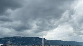 Allumage du Jet d’eau après plusieurs semaines d’absence en raison du COVID19 [upl. by Lynch]