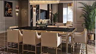 MODERN DINING ROOM DECORATING IDEAS [upl. by Ilyak]