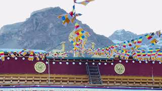 Serkong rinpoche kind came to TABO Monastery [upl. by Karena]