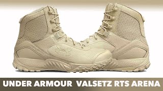 Under Armour Valsetz RTS 15 Sand Arena Bota Táctica [upl. by Ahseiuqal]