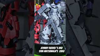 HG GTO Johnny Ridden and Shin Matsunags Custom Zaku [upl. by Enelyar]