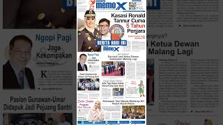 Koran Regional Jawa Timur beritaterkini infomalangraya berita infomalang news malanginfo [upl. by Naves]