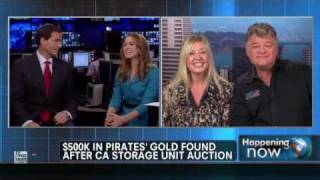 Real Treasure Found in Storage Auction Dan amp Laura Dotson American Auctioneers on Fox News [upl. by Riehl]