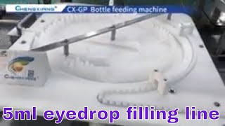 5ml eye drop filling machinehow to fill the eye drop liquid into bottle5ml eyedrop filling line [upl. by Sparks]