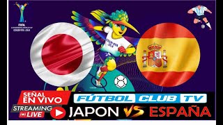 JAPON VS ESPAÑA EN VIVO HOY Mundial Femenino SUB 20 COLOMBIA 2024 livesream 4TOS DE FINAL [upl. by Gilligan]