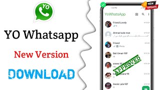 Yo Whatsapp New Version Update 2024  Yo Whatsapp New Version Update Kaise Kare  YO Whatsapp [upl. by Homere]