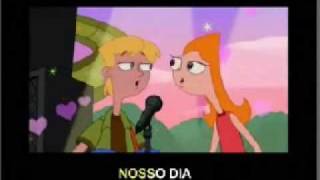 Phineas e Ferb  Candece e Jeremy  Dia do faz nada em português BR [upl. by Asoramla950]