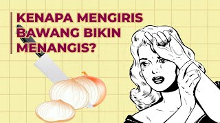 Kenapa Mata Terasa Pedih dan Menangis Saat Mengiris Bawang [upl. by Lavinia]