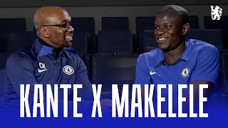 KANTE x MAKELELE 🎙️  EXCLUSIVE INTERVIEW  Chelsea FC [upl. by Llemor]