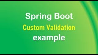 Spring Boot JDBC Phonebook Project Part 7 Deep Dive In Custom Constraints Validation TechDeveloper [upl. by Brott652]