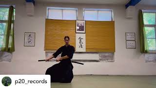 RePosted • p20records 1 year of Musō Shindenryū Iaido [upl. by Nayrbo]