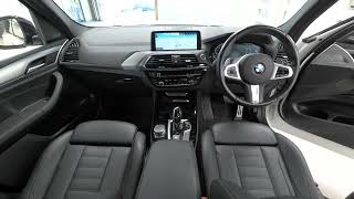 BMW X3 30E 20 XDRIVE M Sport 290 BHP Automatic Hybrid SUV Alpine White  YS70 BFP  VanStar [upl. by Lada999]