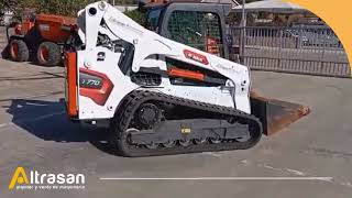 MINICARGADORA DE ORUGAS ALTO CAUDAL BOBCAT T 770 Nº 5112 [upl. by Asilef]