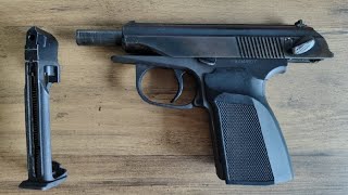 Baikal Makarov MP 654k Co2 wiatrówka airgun [upl. by Relyuc]