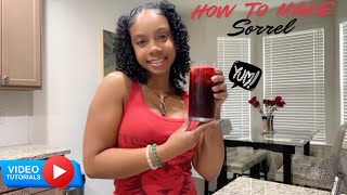 Caribbean Sorrel Drink Recipe  Ancestral Island Secrets  Dried Sorrel Recipe Vibrantsi444 [upl. by Leraj]