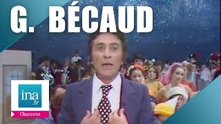 Gilbert Bécaud quotLa ballade des baladinsquot live officiel  Archive INA [upl. by Arrekahs]