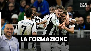 JUVE PARMA FORMAZIONE gioca GATTI altri 2 titolari FUORI  con pretattica9090 [upl. by Ecneitap406]