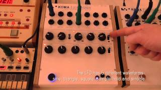 KOMA Elektronik RH301 as a master clock [upl. by Cyna]