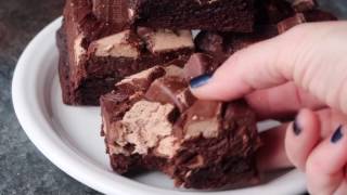 3 Musketeers Fudge Brownies [upl. by Llehsram]