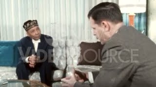 1967 Messenger Elijah Muhammad TV Interview color [upl. by Darill217]