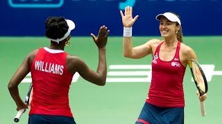 Highlights Venus amp Hingis Team Up For Kastles Win [upl. by Donnell]