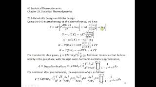 25 8 Helmholtz Energy and Gibbs Energy [upl. by Persse]