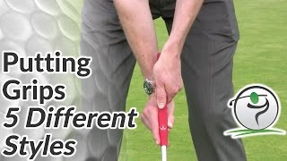 Golf Putting Grips  5 Different Ways to Grip your Putter [upl. by Ettelimay]