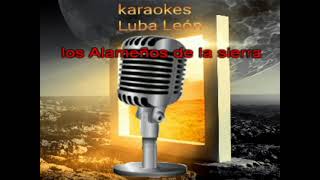 prometiste los Alameños de la sierra karaoke [upl. by Gretel]