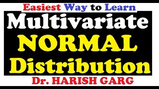 Multivariate Normal Distribution [upl. by Sanger]